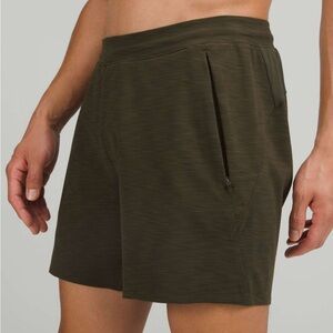 Lululemon Balancer‎ Short 6" - Size  XXL Heathered Dark Olive
